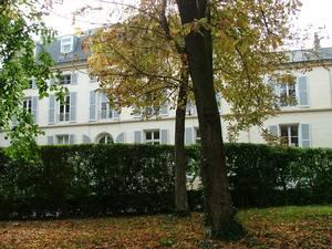 Noisy le Grand, vue du jardin Salvador Allende