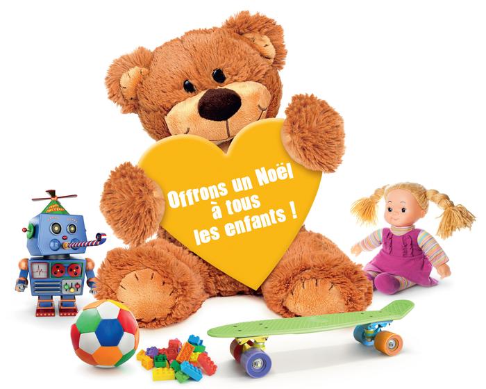 nounours collecte de jouets