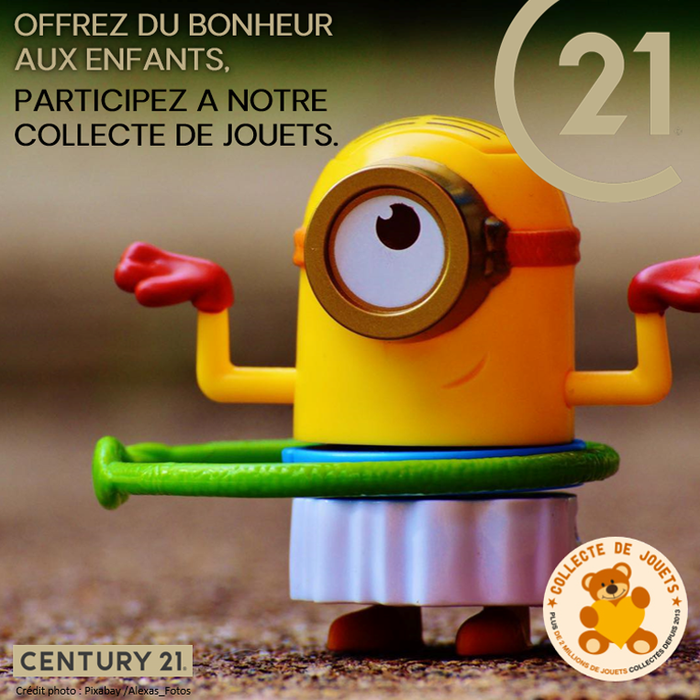 collecte jouets century 21 efi