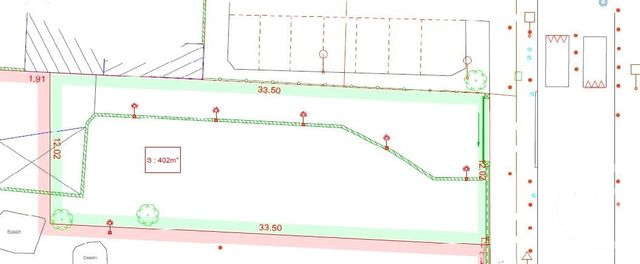 terrain à vendre - 402.0 m2 - NOISY LE GRAND - 93 - ILE-DE-FRANCE - Century 21 E.F.I.
